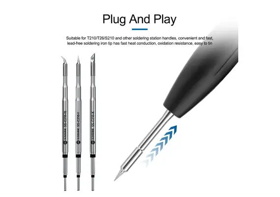 تصویر محصول نوک هویه SUNSHINE سری C210, نوع نوک هویه: C210-K تصویر شماره 5 , - فروشگاه فون پارتس