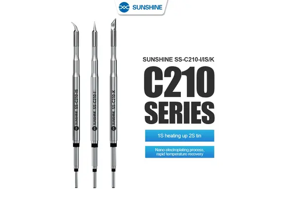 نوک هویه SUNSHINE سری C210, نوع نوک هویه: C210-IS