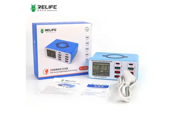 تصویر محصول مولتی شارژر Relife مدل RL-304S تصویر شماره 7 , - فروشگاه فون پارتس