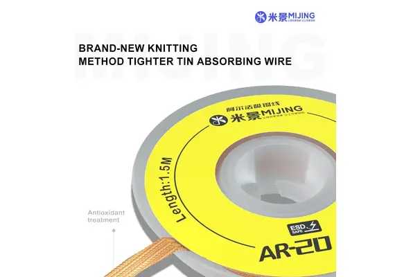 تصویر محصول سیم قلع کش میجینگ مدل AR-2015 (پک 5 عددی) تصویر شماره 2 , - فروشگاه فون پارتس