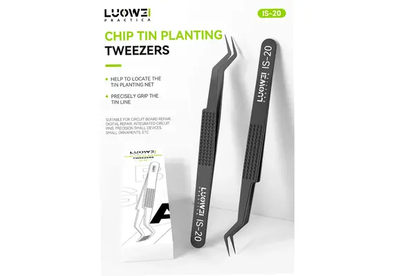 تصویر محصول پنس کاشت قلع LUOWEI مدل LW-IS20 تصویر شماره 2 , - فروشگاه فون پارتس