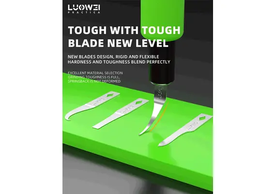 تصویر محصول دسته تیغ LUOWEI مدل LW-K1 تصویر شماره 9 , - فروشگاه فون پارتس