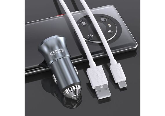 تصویر محصول شارژر فندکی 38 وات PZX مدل C960 تصویر شماره 7 , - فروشگاه فون پارتس