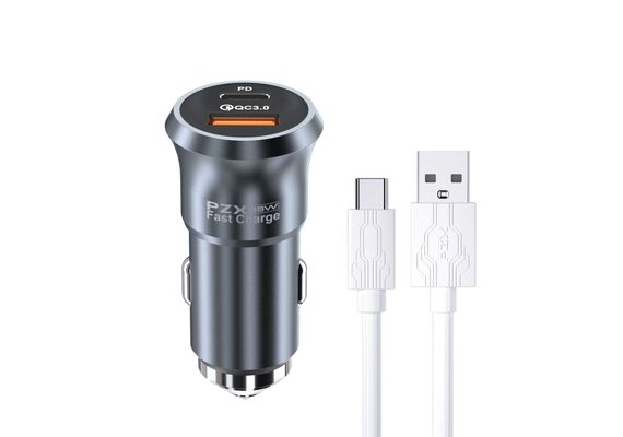 تصویر محصول شارژر فندکی 38 وات PZX مدل C960 تصویر شماره 2 , - فروشگاه فون پارتس