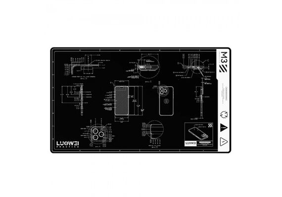 تصویر محصول صفحه کار چندمنظوره ضد حرارت LUOWEI مدل LW-M3  - فروشگاه فون پارتس