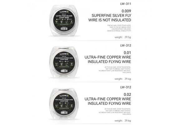 تصویر محصول سیم جامپر LUOWEI مدل LW-311, میزان ضخامت: 0.008 میلی متر تصویر شماره 4 , - فروشگاه فون پارتس