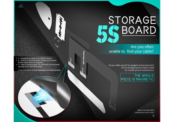 تصویر محصول صفحه کار مغناطیسی و نگهدارنده قطعات NASAN تصویر شماره 3 , - فروشگاه فون پارتس