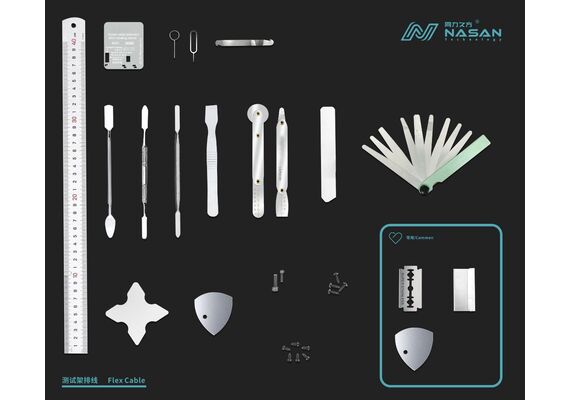 تصویر محصول صفحه کار مغناطیسی و نگهدارنده قطعات NASAN  - فروشگاه فون پارتس