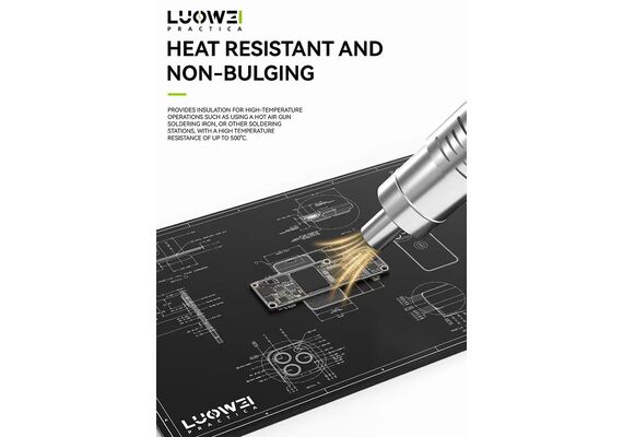 تصویر محصول صفحه کار چندمنظوره ضد حرارت LUOWEI مدل LW-M3 تصویر شماره 5 , - فروشگاه فون پارتس