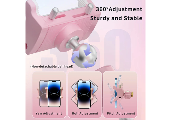 تصویر محصول نگهدارنده تلفن همراه Lanparte مدل UBA-01, رنگ: صورتی تصویر شماره 5 , - فروشگاه فون پارتس