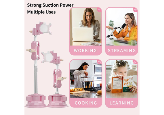 تصویر محصول نگهدارنده تلفن همراه Lanparte مدل UBA-01, رنگ: صورتی تصویر شماره 4 , - فروشگاه فون پارتس