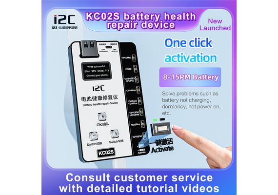 تصویر محصول پروگرامر باتری i2C مدل KC02S تصویر شماره 3 , - فروشگاه فون پارتس