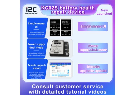تصویر محصول پروگرامر باتری i2C مدل KC02S تصویر شماره 5 , - فروشگاه فون پارتس