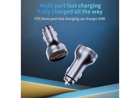 شارژر فندکی 65 وات PZX مدل C966