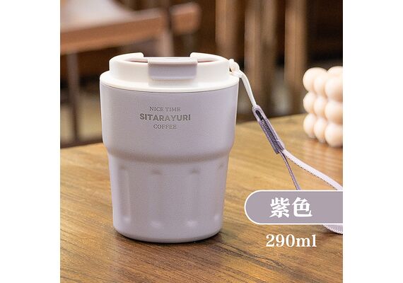 تصویر محصول تراول ماگ SITARAYURI نی دار و آسان نوش, حجم: 600, رنگ: مشکی  - فروشگاه فون پارتس