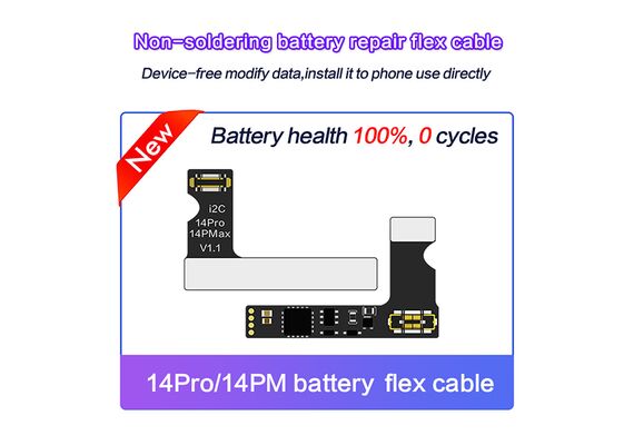 تصویر محصول تگ باتری پروگرامر i6S, مدل دستگاه: 14Pro / 14PM  - فروشگاه فون پارتس