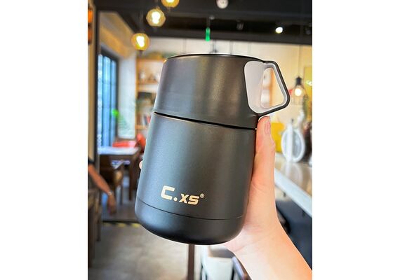 تصویر محصول فلاسک غذا استیل VACUUM مدل C.X5, رنگ: بژ تصویر شماره 3 , - فروشگاه فون پارتس