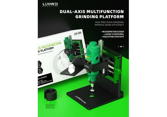 تصویر محصول گیره فرز LUOWEI مدل LW-305 بدون فرز تصویر شماره 18 , - فروشگاه فون پارتس