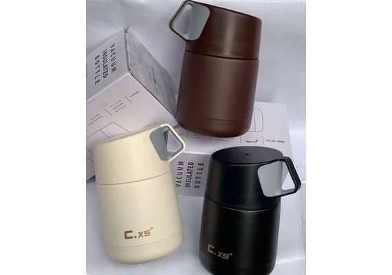 تصویر محصول فلاسک غذا استیل VACUUM مدل C.X5, رنگ: قهوه ای تصویر شماره 6 , - فروشگاه فون پارتس