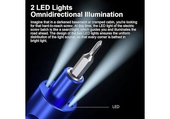 تصویر محصول ست پیچ‌گوشتی شارژی مکانیک مدل ES480 با 48 بیت تصویر شماره 7 , - فروشگاه فون پارتس