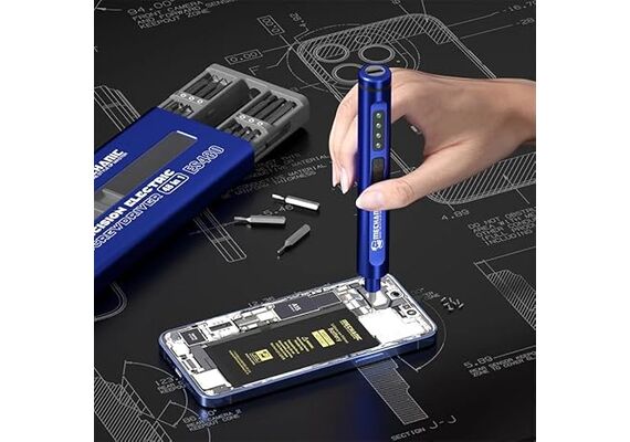 تصویر محصول ست پیچ‌گوشتی شارژی مکانیک مدل ES480 با 48 بیت تصویر شماره 4 , - فروشگاه فون پارتس