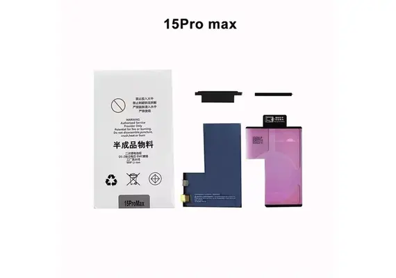 تصویر محصول باتری اپل آیفون بدون فلت, مدل دستگاه: آیفون 15 پرومکس, حجم باتری: معمولی  - فروشگاه فون پارتس