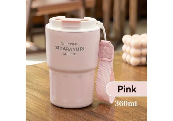 تصویر محصول تراول ماگ SITARAYURI نی دار و آسان نوش, حجم: 360, رنگ: صورتی تصویر شماره 9 , - فروشگاه فون پارتس