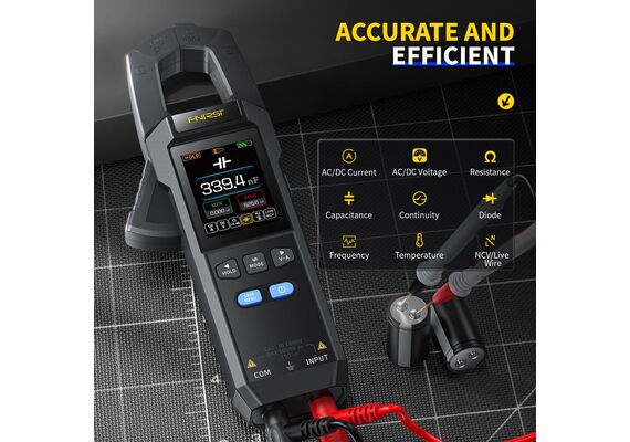 مولتیمتر کلمپی دیجیتال فنیرسی مدل DMC-100 مولتیمتر کلمپی دیجیتال فنیرسی مدل DMC-100