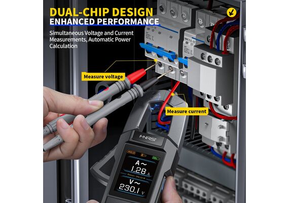 مولتیمتر کلمپی دیجیتال فنیرسی مدل DMC-100 مولتیمتر کلمپی دیجیتال فنیرسی مدل DMC-100