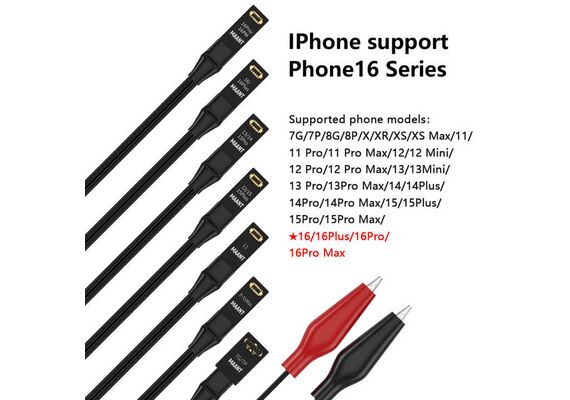 تصویر محصول کابل پاور آیفون ماانت مدل M064 (پشتیبانی از آیفون 7 تا 16 پرو مکس) تصویر شماره 2 , - فروشگاه فون پارتس