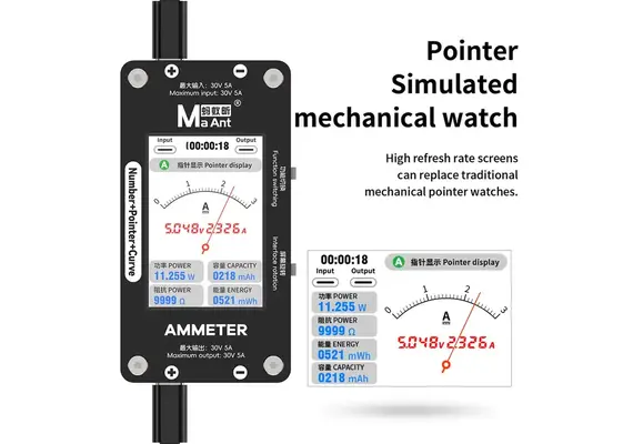 تصویر محصول آمپرمتر هوشمند چندمنظوره ماانت مدل DL-02 تصویر شماره 5 , - فروشگاه فون پارتس