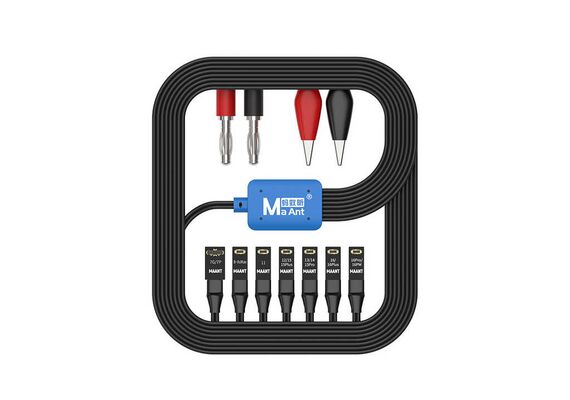 تصویر محصول کابل پاور آیفون ماانت مدل M064 (پشتیبانی از آیفون 7 تا 16 پرو مکس)  - فروشگاه فون پارتس