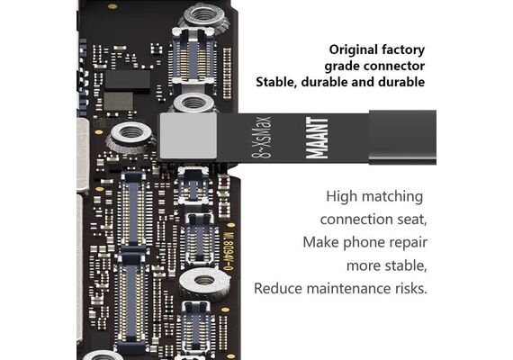 تصویر محصول کابل پاور آیفون ماانت مدل M064 (پشتیبانی از آیفون 7 تا 16 پرو مکس) تصویر شماره 3 , - فروشگاه فون پارتس
