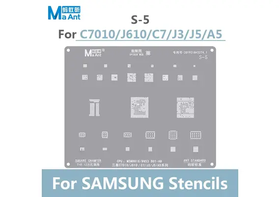 تصویر محصول شابلونهای سامسونگ S1 الی S18, مدل شابلون: S5  - فروشگاه فون پارتس