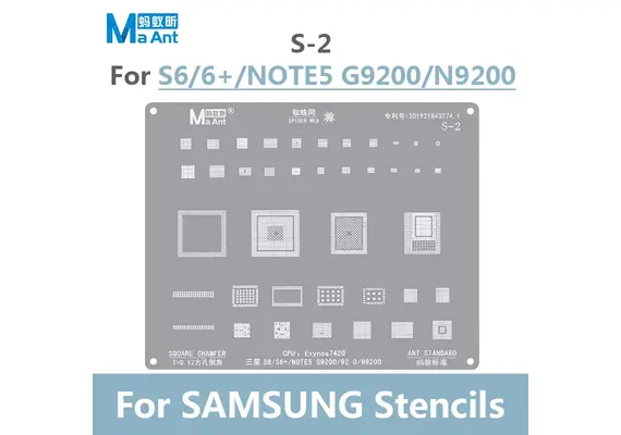تصویر محصول شابلونهای سامسونگ S1 الی S18, مدل شابلون: S2  - فروشگاه فون پارتس