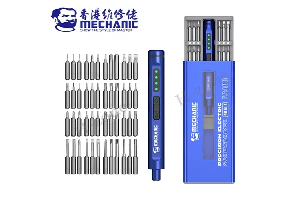 تصویر محصول ست پیچ‌گوشتی شارژی مکانیک مدل ES480 با 48 بیت تصویر شماره 2 , - فروشگاه فون پارتس