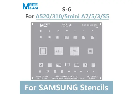 تصویر محصول شابلونهای سامسونگ S1 الی S18, مدل شابلون: S6  - فروشگاه فون پارتس