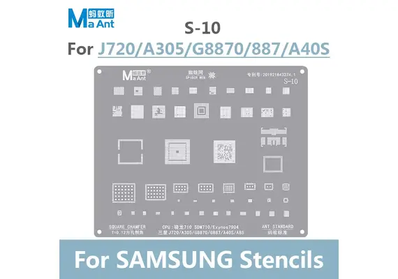 تصویر محصول شابلونهای سامسونگ S1 الی S18, مدل شابلون: S10  - فروشگاه فون پارتس