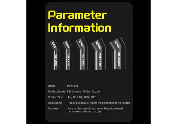 تصویر محصول مجموعه نازل‌های مورب مکانیک 861 تصویر شماره 6 , - فروشگاه فون پارتس