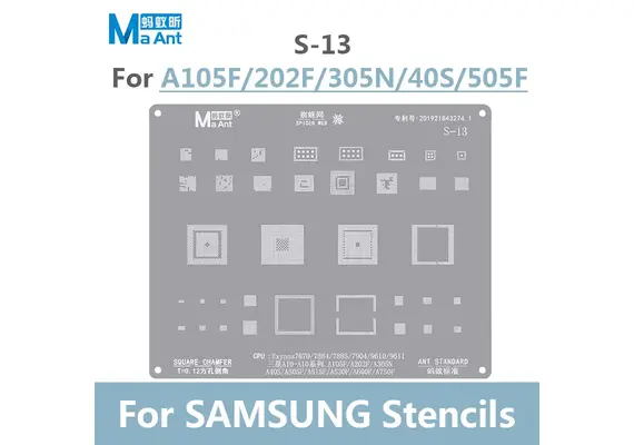 تصویر محصول شابلونهای سامسونگ S1 الی S18, مدل شابلون: S13  - فروشگاه فون پارتس