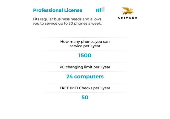 تصویر محصول اکتیویشن چایمرا پرو - Chimera Tool Professional تصویر شماره 2 , - فروشگاه فون پارتس