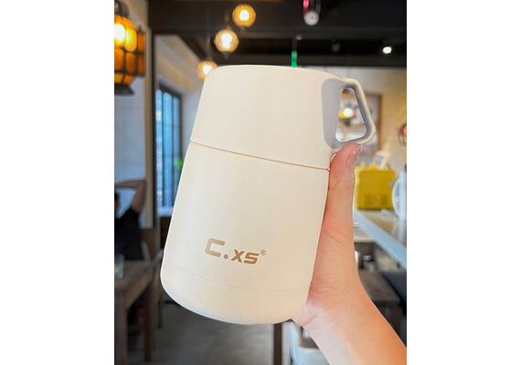 تصویر محصول فلاسک غذا استیل VACUUM مدل C.X5, رنگ: قهوه ای تصویر شماره 2 , - فروشگاه فون پارتس