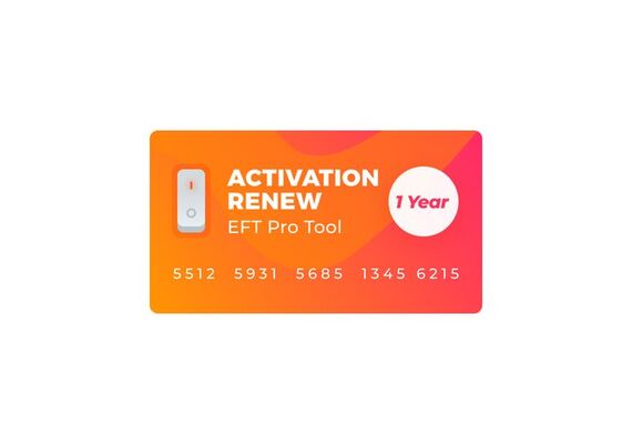 تمدید اکتیویشن یک ساله EFT Pro Tool (بدون دانگل)