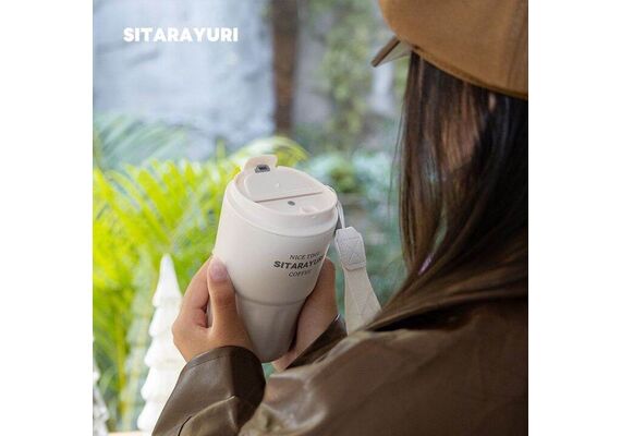 تصویر محصول تراول ماگ SITARAYURI نی دار و آسان نوش, حجم: 290, رنگ: بنفش تصویر شماره 3 , - فروشگاه فون پارتس