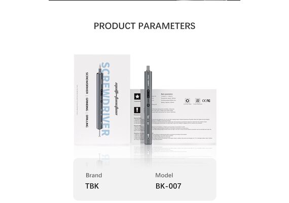 تصویر محصول ست پیچ گوشتی و فرز شارژی TBK مدل 007 تصویر شماره 4 , - فروشگاه فون پارتس