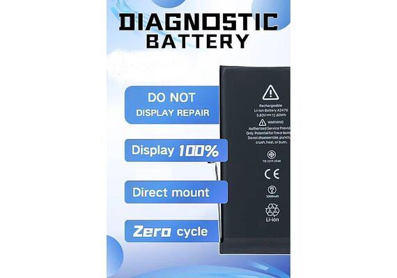 باتری دیاگ اپل آیفون - Diagnostics Battery, مدل دستگاه: آیفون 12 / 12 پرو, حجم باتری: معمولی