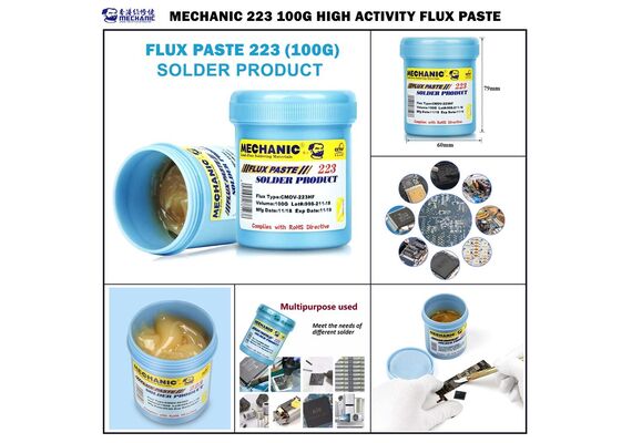 تصویر محصول خمیر فلکس مکانیک 223 بدون سرب تصویر شماره 4 , - فروشگاه فون پارتس