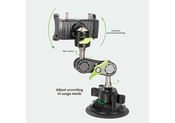 تصویر محصول نگهدارنده تلفن همراه Lanparte مدل UBA-01B با ریموت کنترل تصویر شماره 3 , - فروشگاه فون پارتس