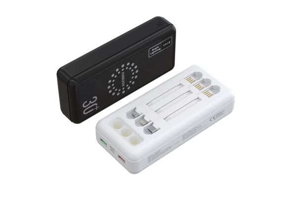 تصویر محصول پاوربانک کینگ لین مدل 315X ظرفیت 30000 میلی‌ آمپر  - فروشگاه فون پارتس