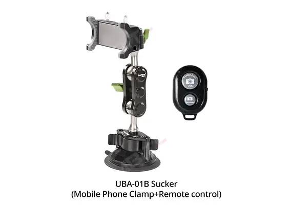 تصویر محصول نگهدارنده تلفن همراه Lanparte مدل UBA-01B با ریموت کنترل  - فروشگاه فون پارتس